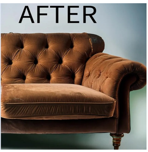 Sofa After Repair